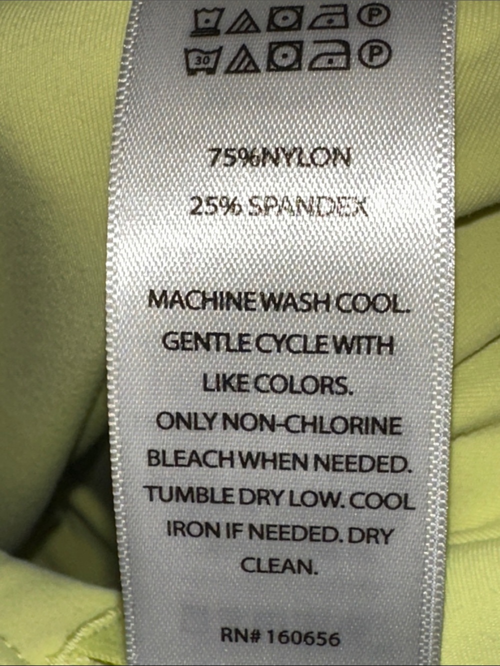 Happily Grey High-Waist Flared Leg Yoga Pants bright lime green - Picture 5 of 6